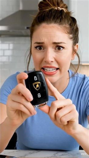 Is this Lamborghini key real or fake? 🤥#shorts #funny