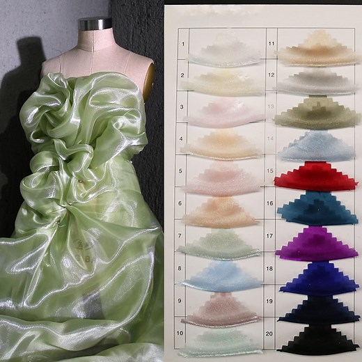 Luxury Liquid Organza Fabric Crystal Shiny Soft Tulle for Wedding Dress,prom Dress,event Dress,party Dress,costume,fashion Project - Etsy