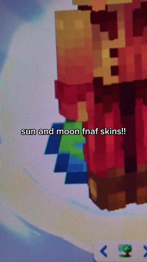 Skins de FNAF en Minecraft: Sun y Moon