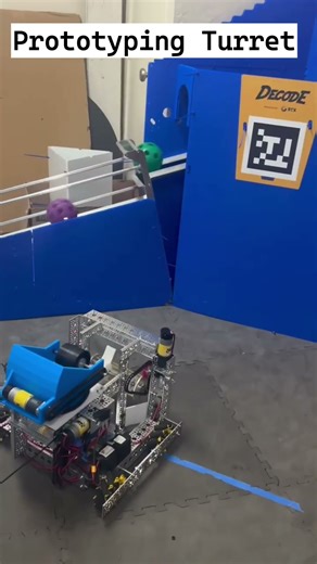 Prototyping Turret Video #edit #showcase #ftc #robotics #foryou #3dprinting #roboticsengineering