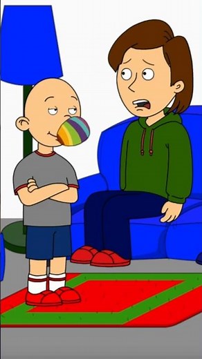 Classic Caillou finds and eats the last Easter egg 💀 #goanimate #caillou