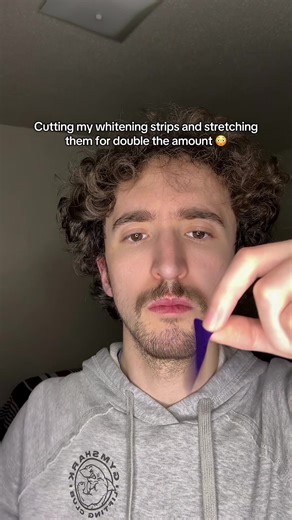 I seriously can’t believe how well these work! #whiteningstrips #teethwhitening #purplewhiteningstrips #newyearnewme #tiktokshopcreatorpicks