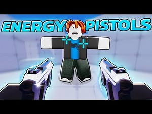 I Tried Using Only The ENERGY PISTOLS In Roblox Rivals..