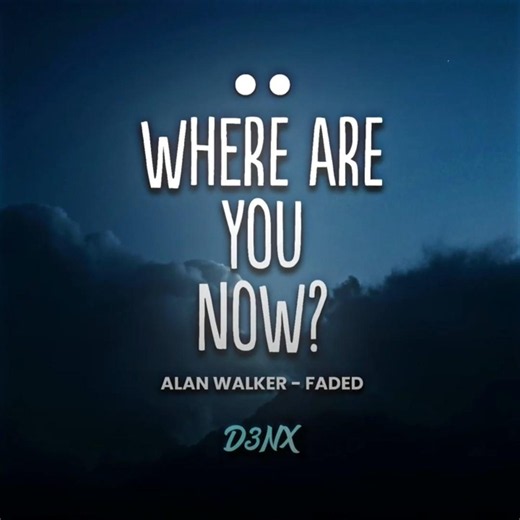 Faded - Alan Walker 🥀 (Lyrics) | "Where are you now?" | #lyrics #alanwalker #faded