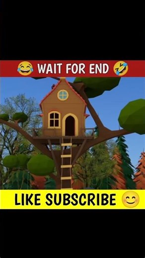 GRANNY के DOSTO ने बनाया TREE हाउस 🤣😂 #shorts #shortf #funnnny #grannygame #granny3