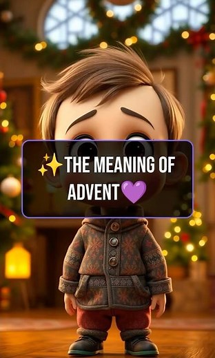 ✨The Meaning of Advent 💜 Advent Explained for Kids ✨ Prepare for Christmas✨🎄 #faithforkids