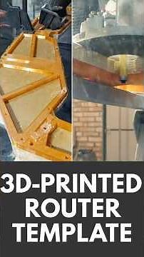 S08 3d printed router template #boatbuilding #diy #woodworking
