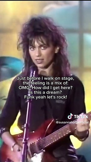 That moment before you walk on stage #rockandrollbaby #rocknroll #80smusic