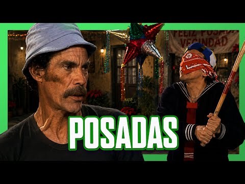 Don Ramón organizes a piñata party with the neighbors.