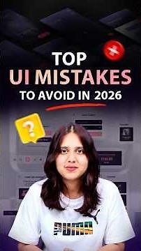 Top UI Mistakes to avoid in 2026 | Intellipaat