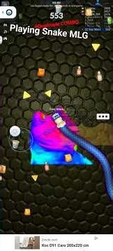 playing Snake MLG