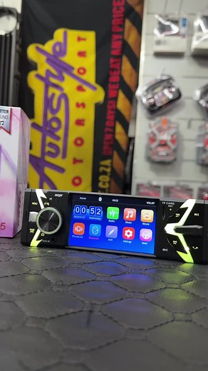 Targa 4” Single Din Car Head Unit with Bluetooth