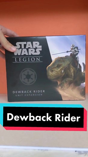Painting a Star Wars Legion Miniature: Dewback Rider