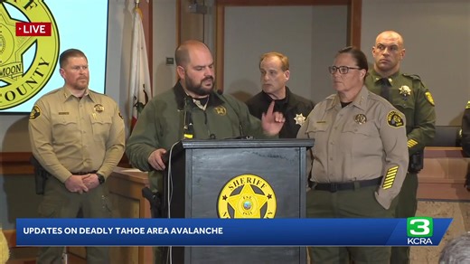 The Nevada County Sheriff's Office is putting on a press conference with updates on the deadly avalanche at Frog Lake. | KCRA 3