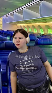 Thoughts that go through my head when I'm flying on a plane | Sarah Harlow
