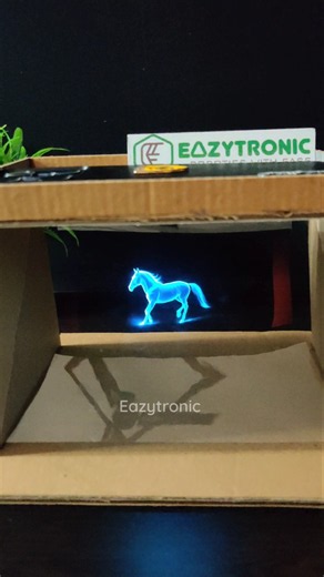 Working model of Hologram #science #scienceproject #hologram #scienceexhibition