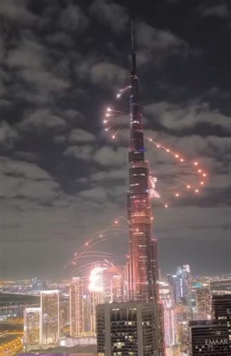 Burj khalifa fireworks show 2026 happy ne#please_subscribe_my_channel