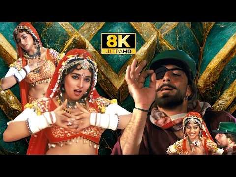 Choli Ke Peeche Kya Hai 8K Full Song | Sanjay Dutt & Madhuri Dixit | Alka Yagnik & Ila Arun