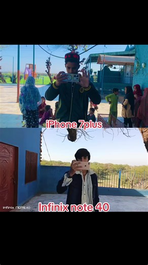 iPhone 7 Plus vs Infinix Note 40 Camera Test Comparison