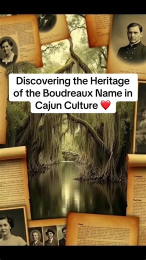 Discovering the Heritage of the Boudreaux Name in Cajun Culture #Louisiana #neworleans #louisianatiktok