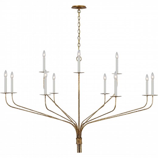 Belfair Grande Two-Tier Chandelier - IKF5753 | Visual Comfort