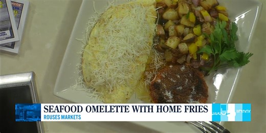 Seafood Omelettes w/ Rouses