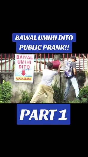 BAWAL UMIHI DITO PUBLIC PRANK!! CREDIT TO THE PUTING KAMATIS #PublicPranks #PinoyPranks #PinoyFunnyPranks #PinoyFunnyVideosPranks #PinoyFunnyMomentsPranks #LongerVideos #ForYouPage