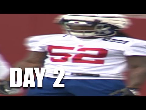 New York Giants Rookie Minicamp DAY 2 HIGHLIGHTS: Arvell Reese FIRST LOOK during DRILLS + MORE!