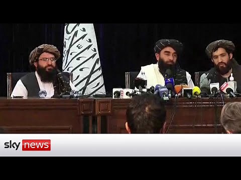 In Full: The Taliban's first news conference from Kabul