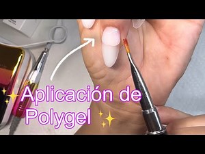 COMO HACER UÑAS DE POLYGEL , lo que tienes que saber 💅#viral #nails #polygel #nailart #uñas