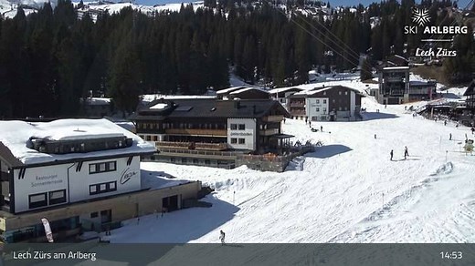 Webcam Oberlech, Lech Zürs / Arlberg, 1.660 m - bergfex