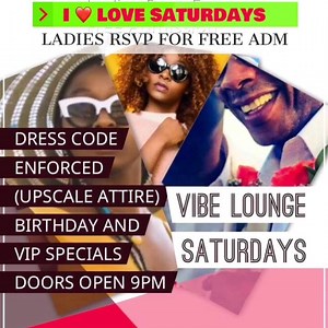 VIBE LOUNGE SPACE RENTAL In house all inclusive . 5 hours party (one extra hr for setup) (On Saturdays event must end 9pm) Wednesday Thursday Friday Sunday 12-5pm or 7pm-midnight ——————————————————— . Dj sound system (Dj only need laptop ) ——————————————— . kitchen with warmers —————————— . Accommodating up to 160 people (Additional cost for over 80 people) ——————— . In house projection screen and TVs —————————— . Licensed security Guard ——————————- .Licensed Bartender ——————————- . Lounge furni