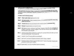 A2 Level Chemistry 9701/52 Feb/March 2025 | FULL SOLVED Paper 5 | Planning & Evaluation Explained!