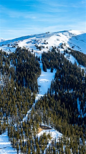 Early morning light on The Outback, North Peak, and Bergman. 😌 | Keystone Resort