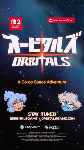 Orbitals – Announce Trailer | Coming to Nintendo Switch™ 2 in 2026!