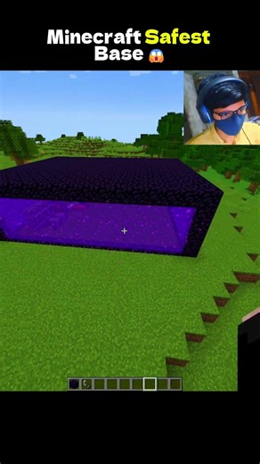 Minecraft Safest Base 🤫 #minecraft