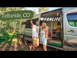Exploring Telluride, Colorado 🚐🌿 #vanlife FREE Campsites, Waterfalls, & More