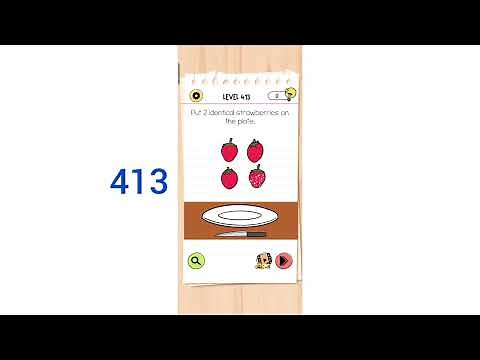 Brain Test 4 Level 413 Walkthrough