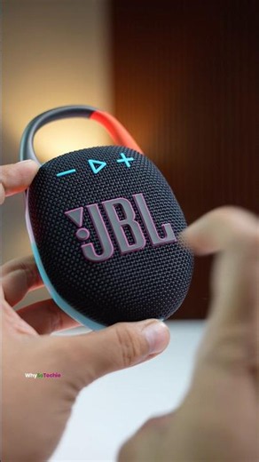 JBL Clip 5 Ultra Compact Bluetooth Speaker 🔥 #Unboxing #Shorts #Gadgets