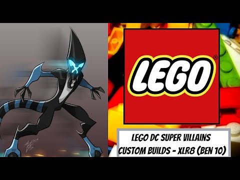 LEGO DC Super Villains Custom Builds - XLR8 (Ben 10)