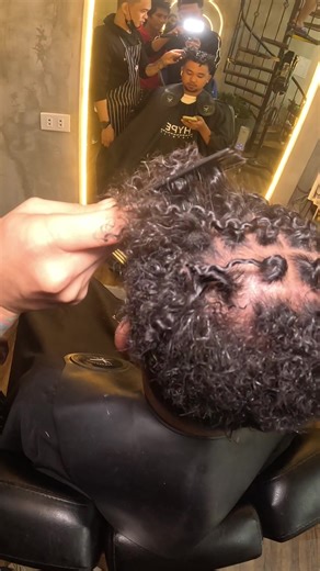 Transforming Hair with Afro Perm | Korean Style | Hypedistrict Barbers