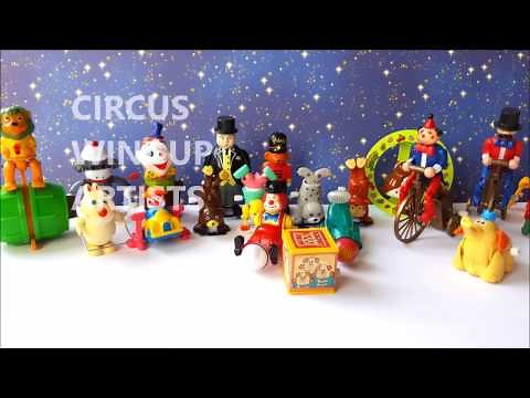 Circus Windup Artists - Windup Toy Collection
