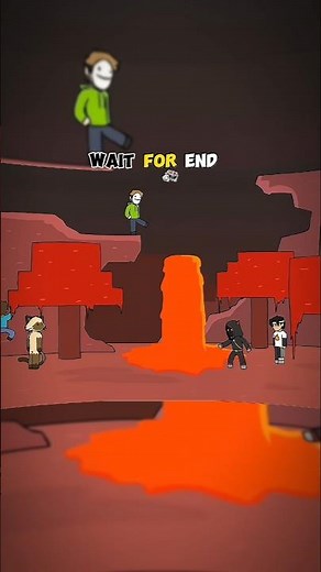 Dream Manhunt Minecraft Animation🔥[Dream defeat Ender Dragon with Water & Bow] #minecraft #dream