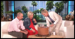 Pregnant Mom’s Life Changes After Ellen Cuts Into A Massive Surprise Cake