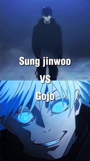 gojo vs sung jin woo