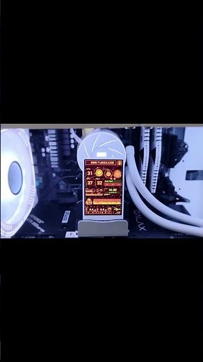 TURZX 3.5 / 5 Inch IPS USB Secondary Screen for Computer CPU GPU RAM HDD Monitor