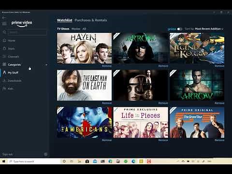 Hands on with Amazon's new Windows 10 Prime Video app