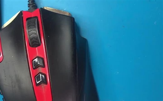 E元素z7300鼠标拆解，梦幻西游鼠标，老鹰logo，老鹰头像鼠标