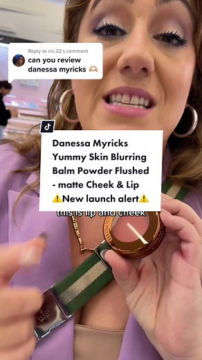 Danessa Myricks Yummy Skin Blurring Balm Powder Flushed - Matte Review