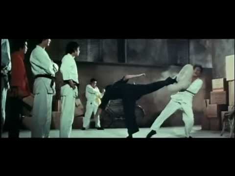 Bruce Lee's side kick (HD)